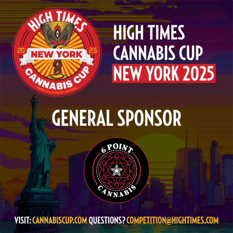 HT CC NEW YORK 2025 General Sponsor: 6 Point Cannabis